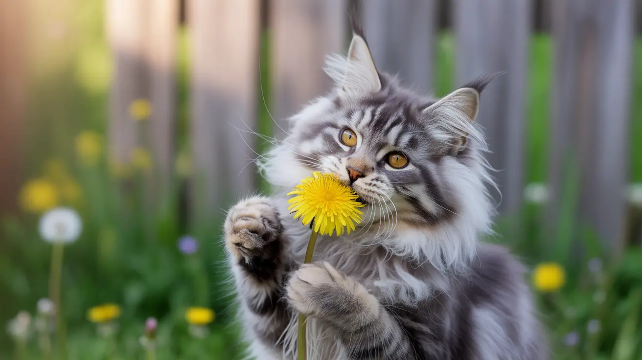 猫にタンポポは有害？安全性と正しい与え方の完全ガイド