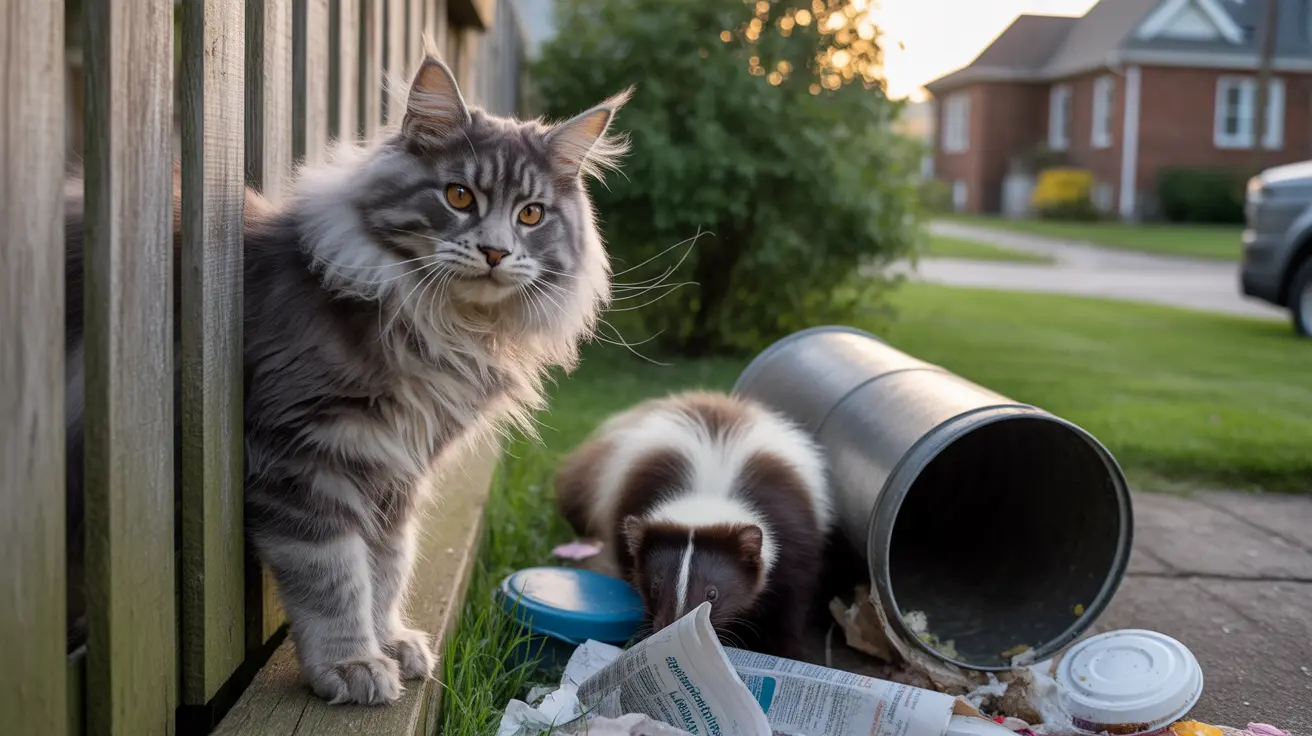 Do Cats Scare Away Skunks? The Truth About Feline-Skunk Encounters