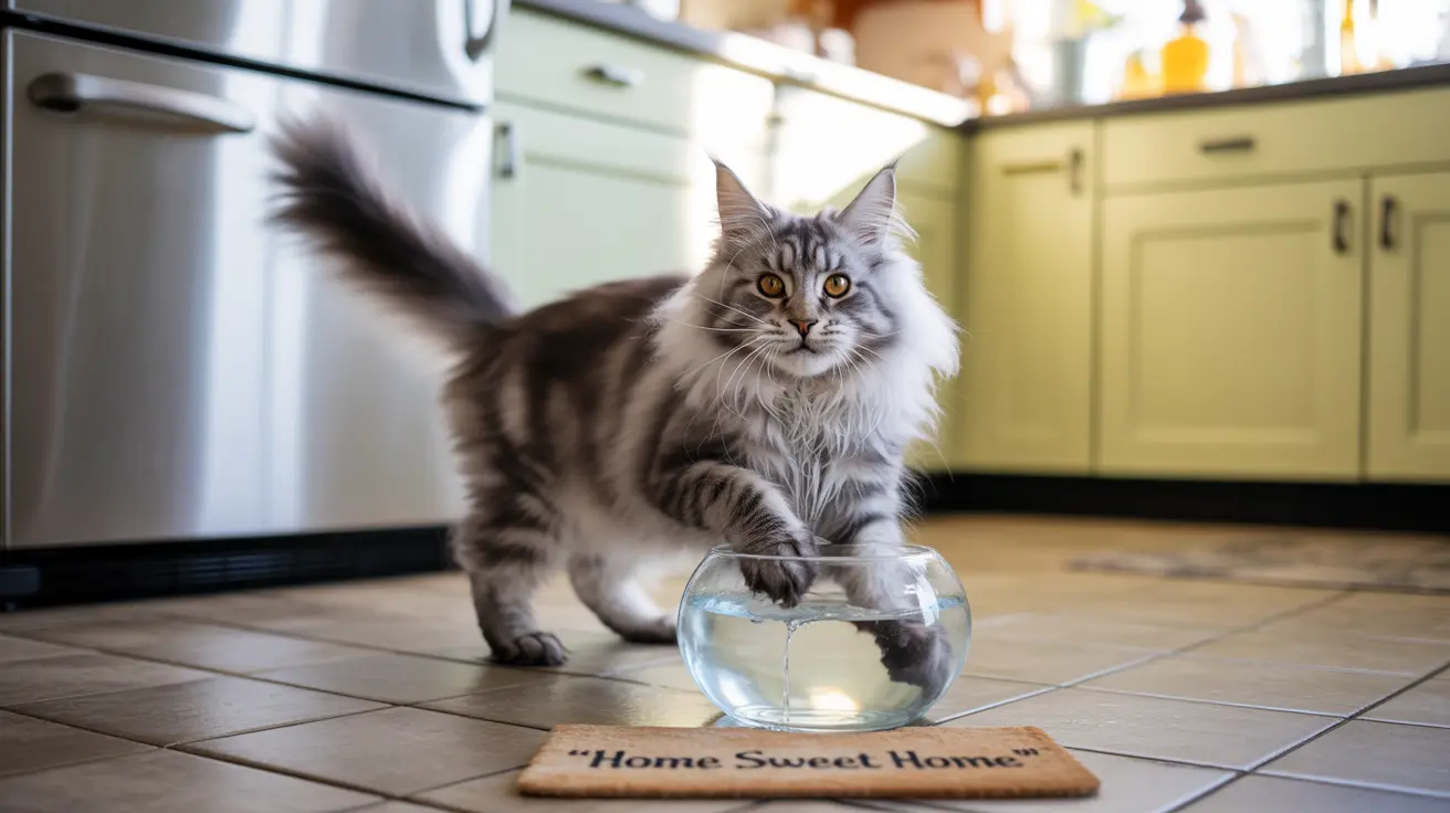 Pourquoi mon chat renverse sa gamelle d’eau ? Causes et solutions