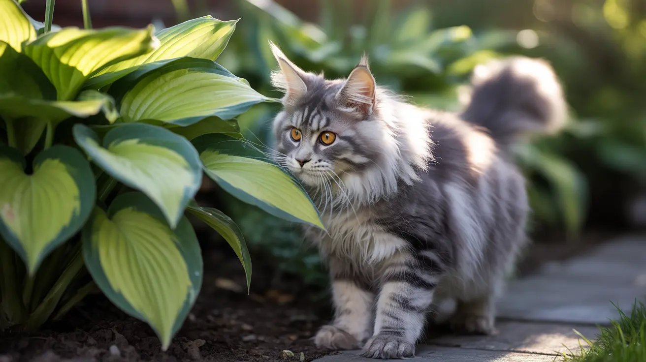 Comprendre la toxicité des hostas pour les chats
