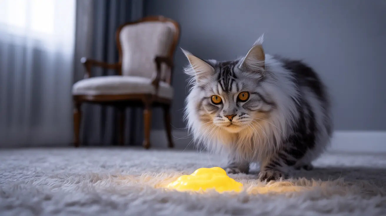 Entendiendo las propiedades fluorescentes de la orina de gato
