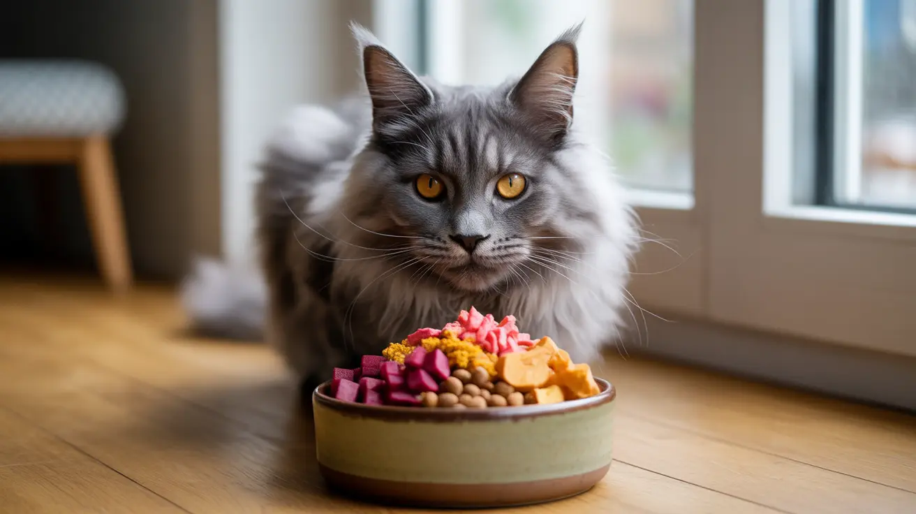 Colorantes en la comida para gatos: seguridad, tipos y lo que deben saber los dueños