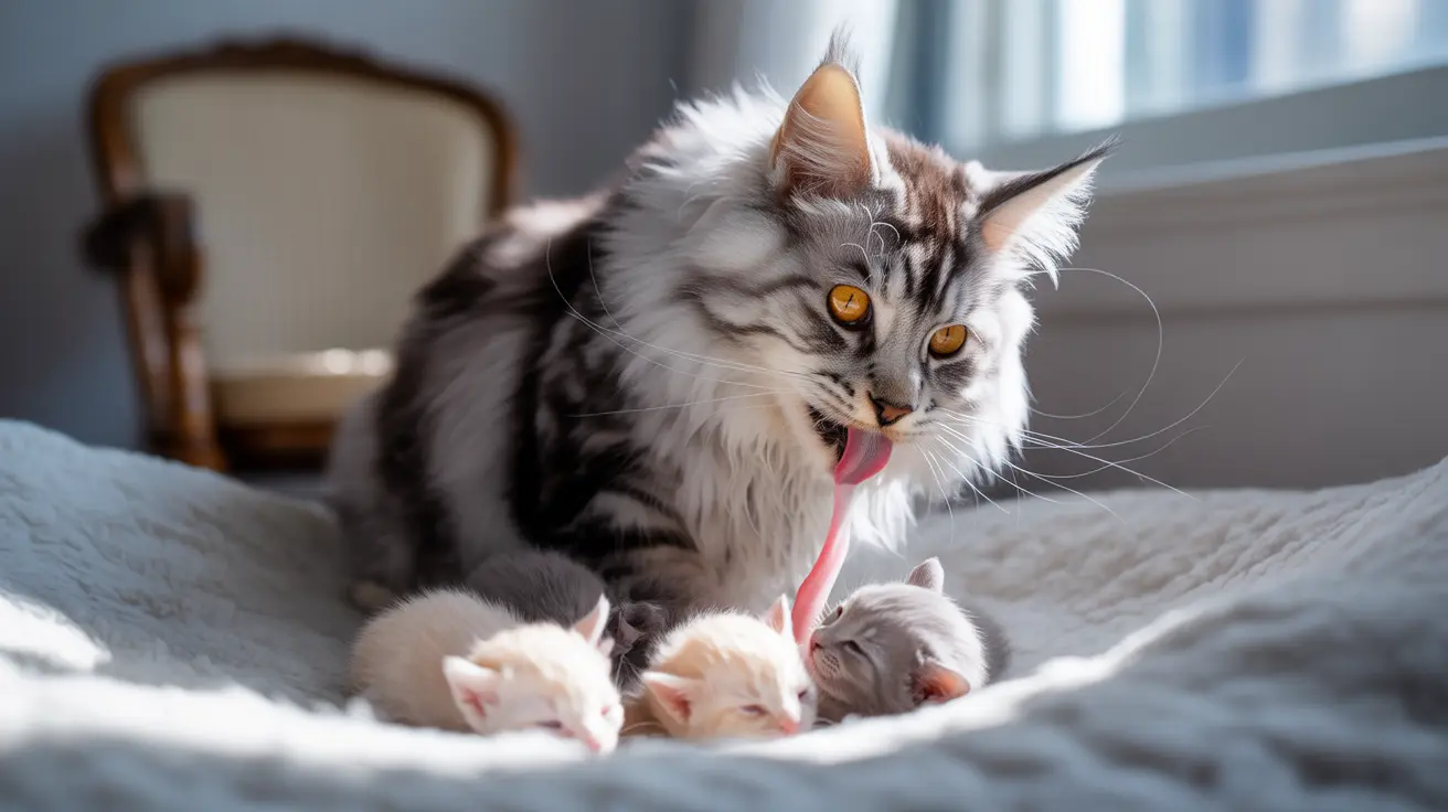 Señales de parto en gatas: ¿cómo saber si mi gata pare?