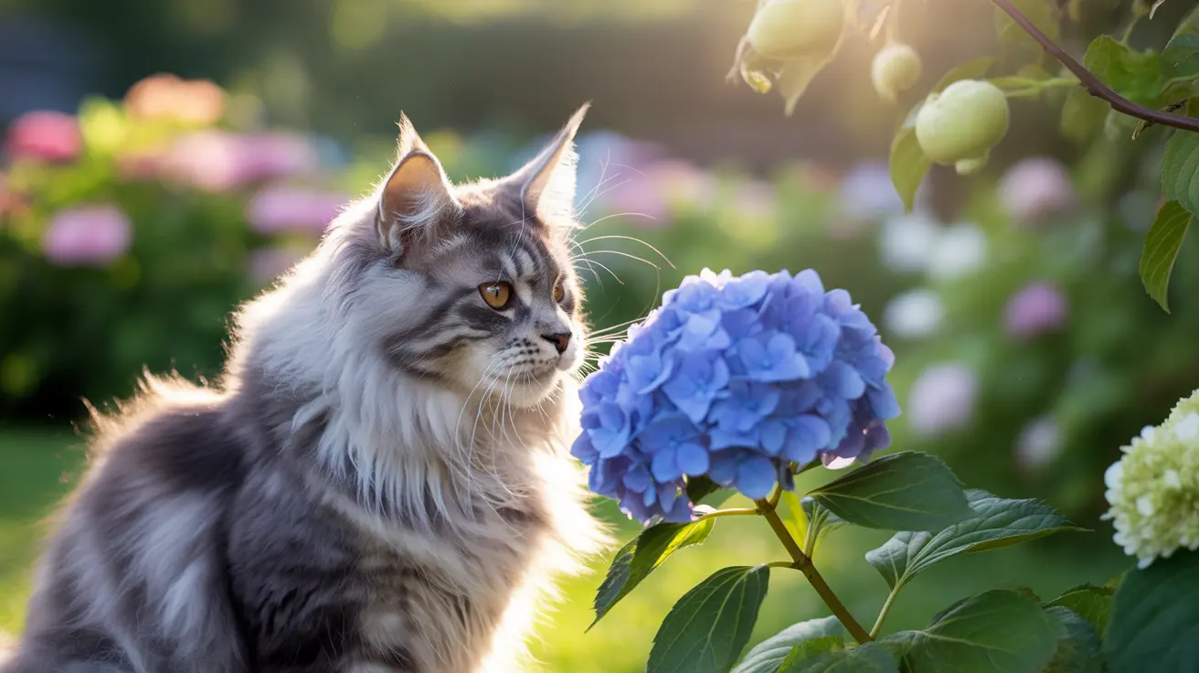 ¿Son las hortensias tóxicas para gatos?