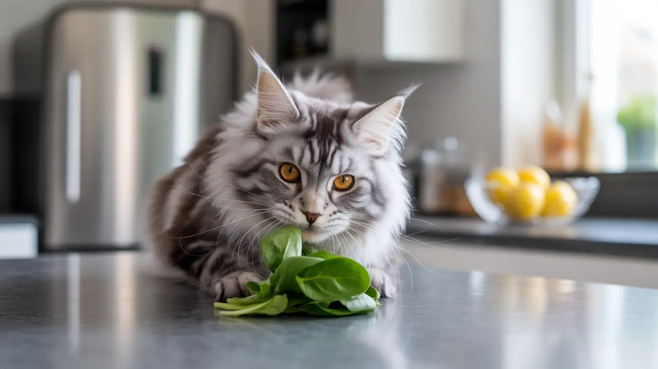 Los beneficios nutricionales de las espinacas para los gatos