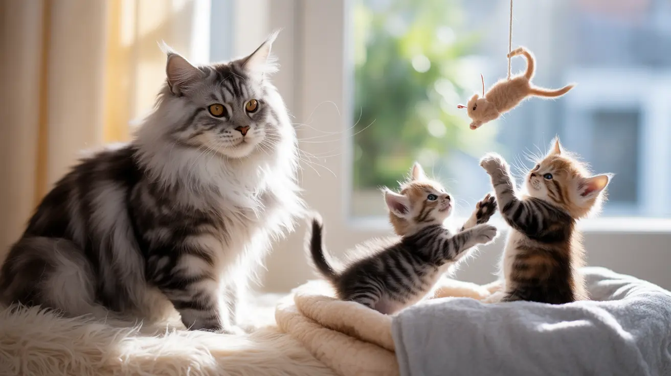 La Cronología Natural de la Separación de la Madre Gata