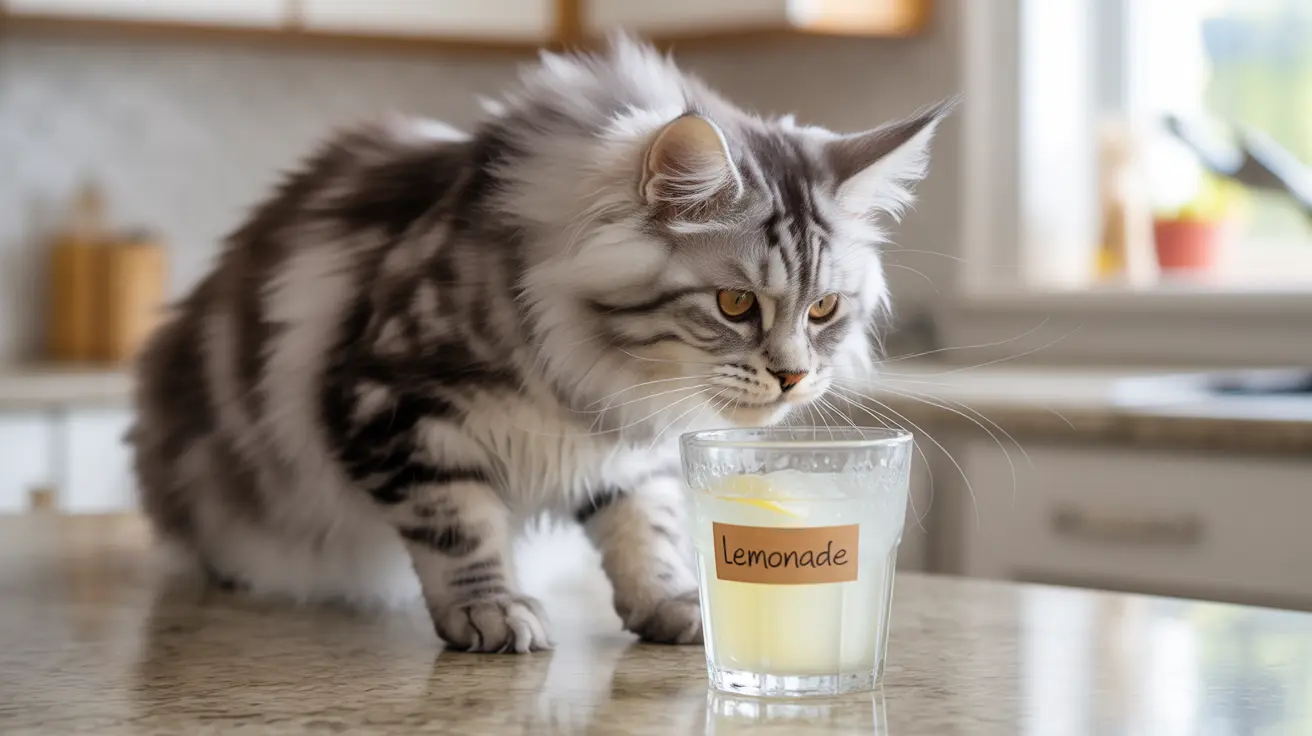 ¿Los gatos pueden tomar limonada?