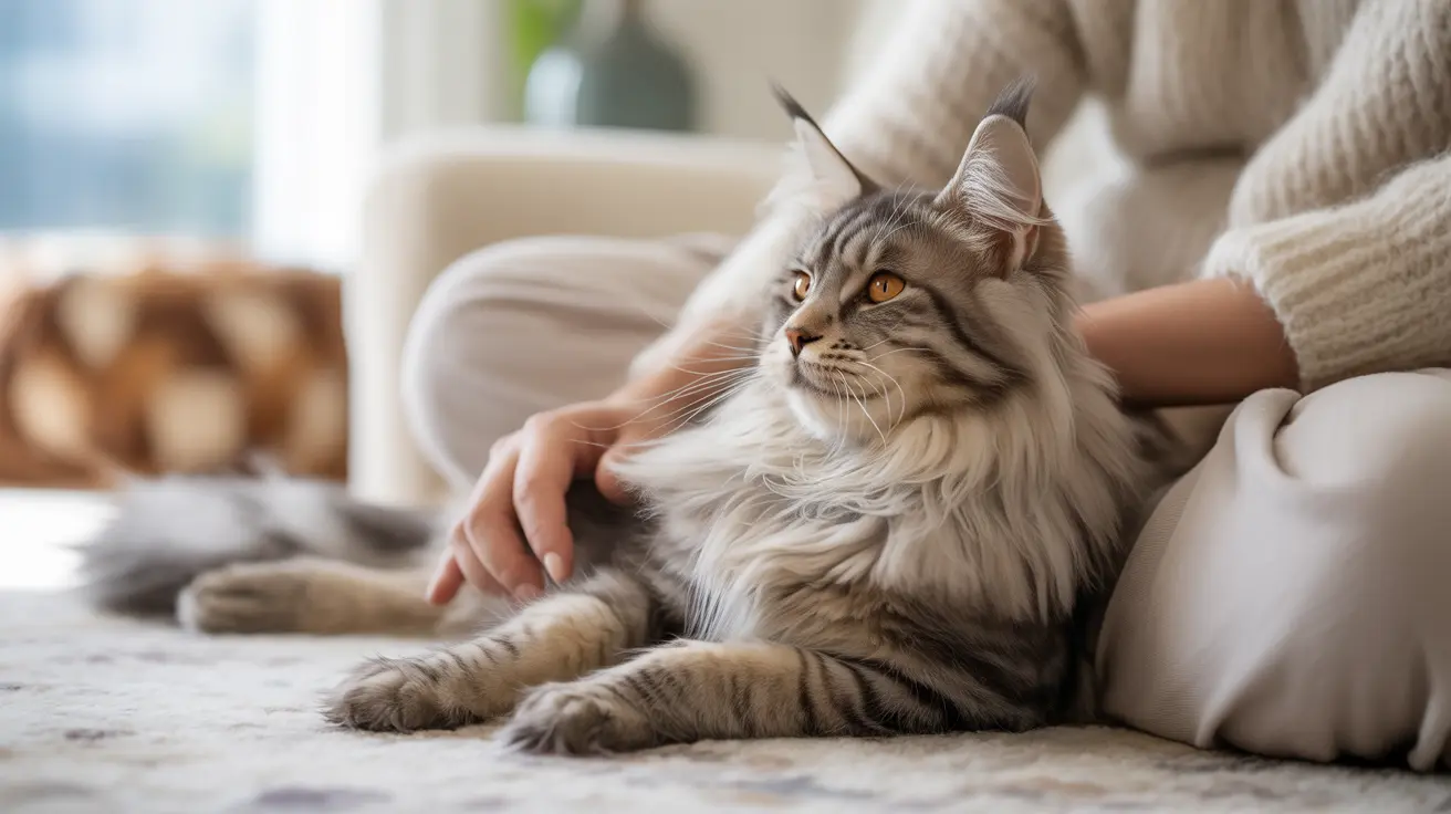 Pourquoi mon chat dort entre mes jambes : signification et conseils