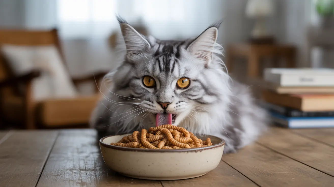 Vers de farine pour chats : bénéfices, risques et conseils nutritionnels
