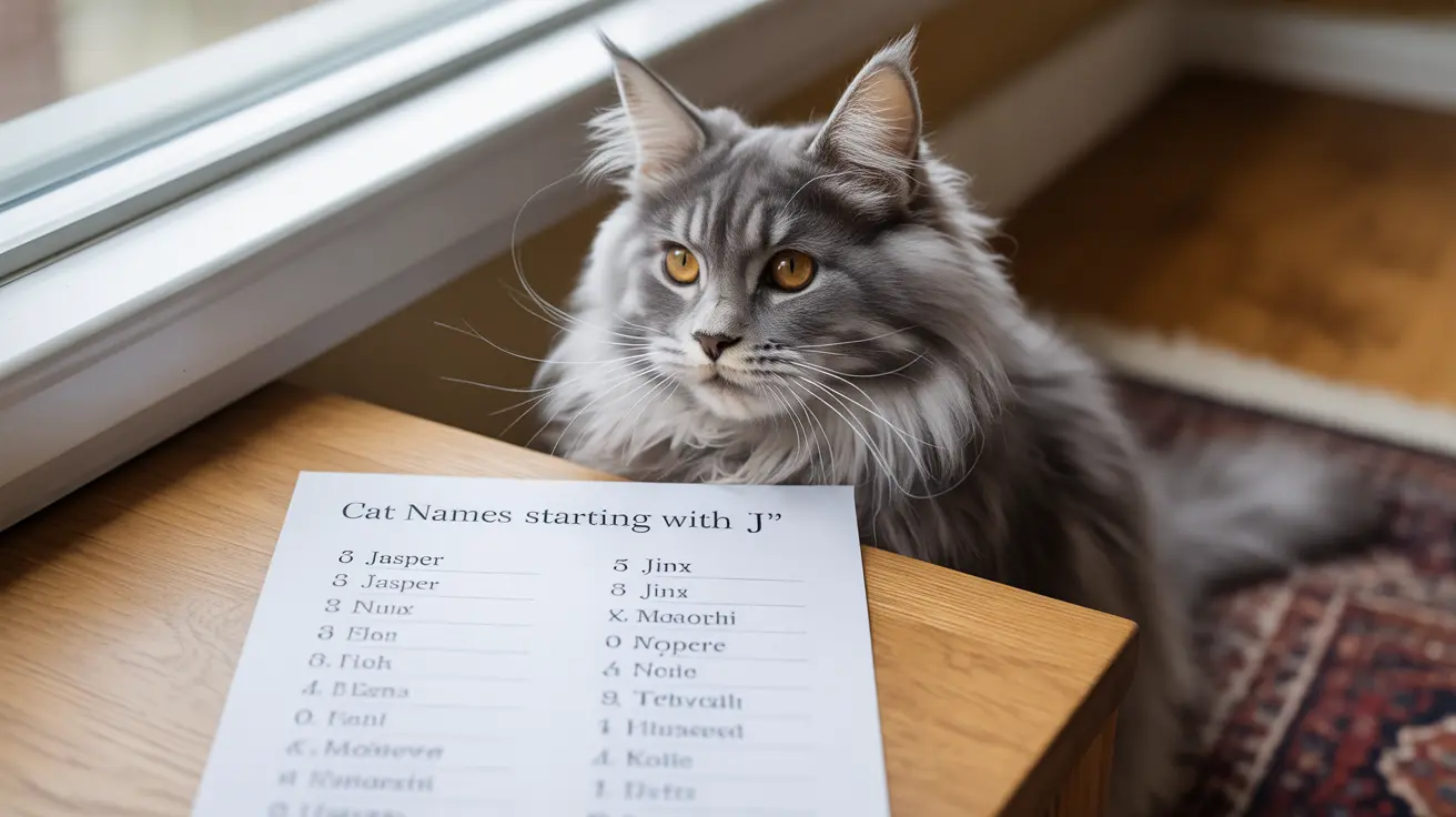 Nombres de gatos con J