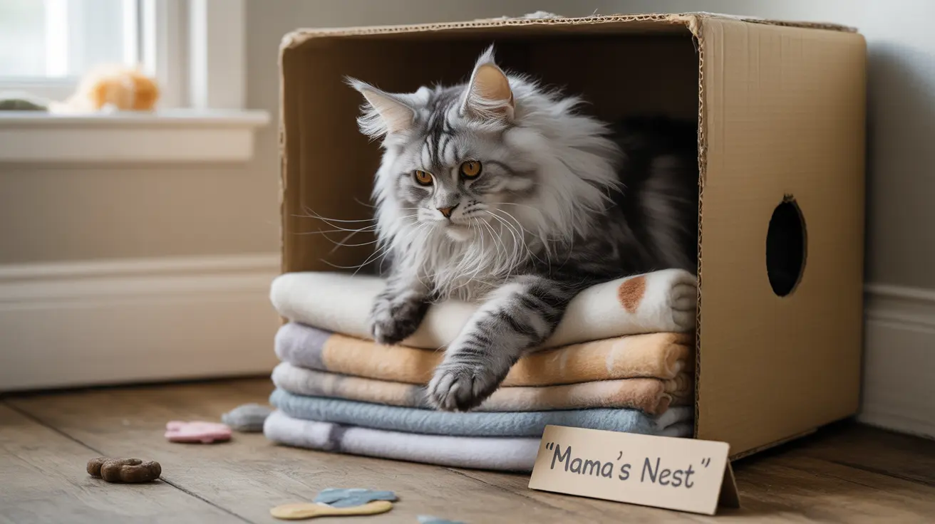 Señales de parto en gatas: cómo saber si mi gata está de parto