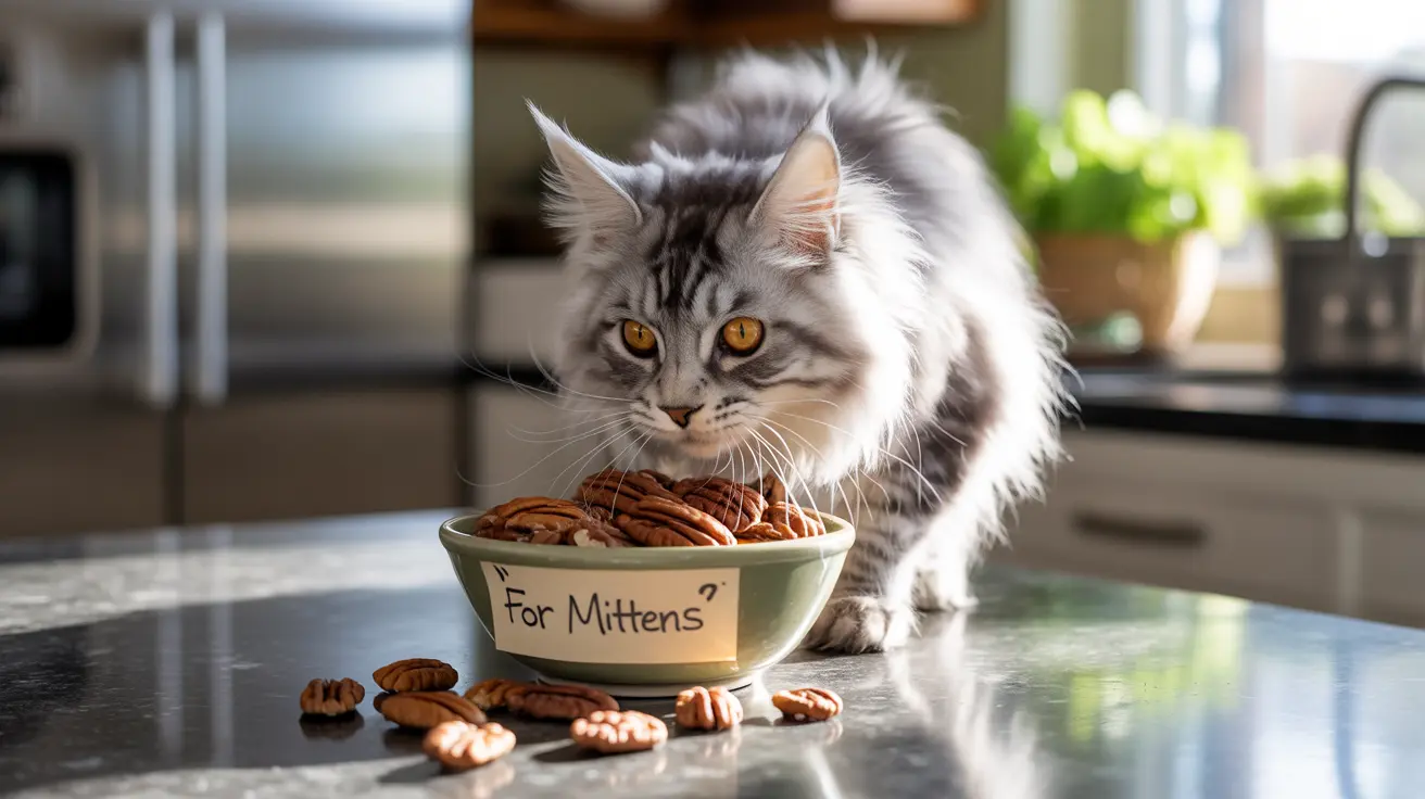 ¿Los gatos pueden comer pecanas?