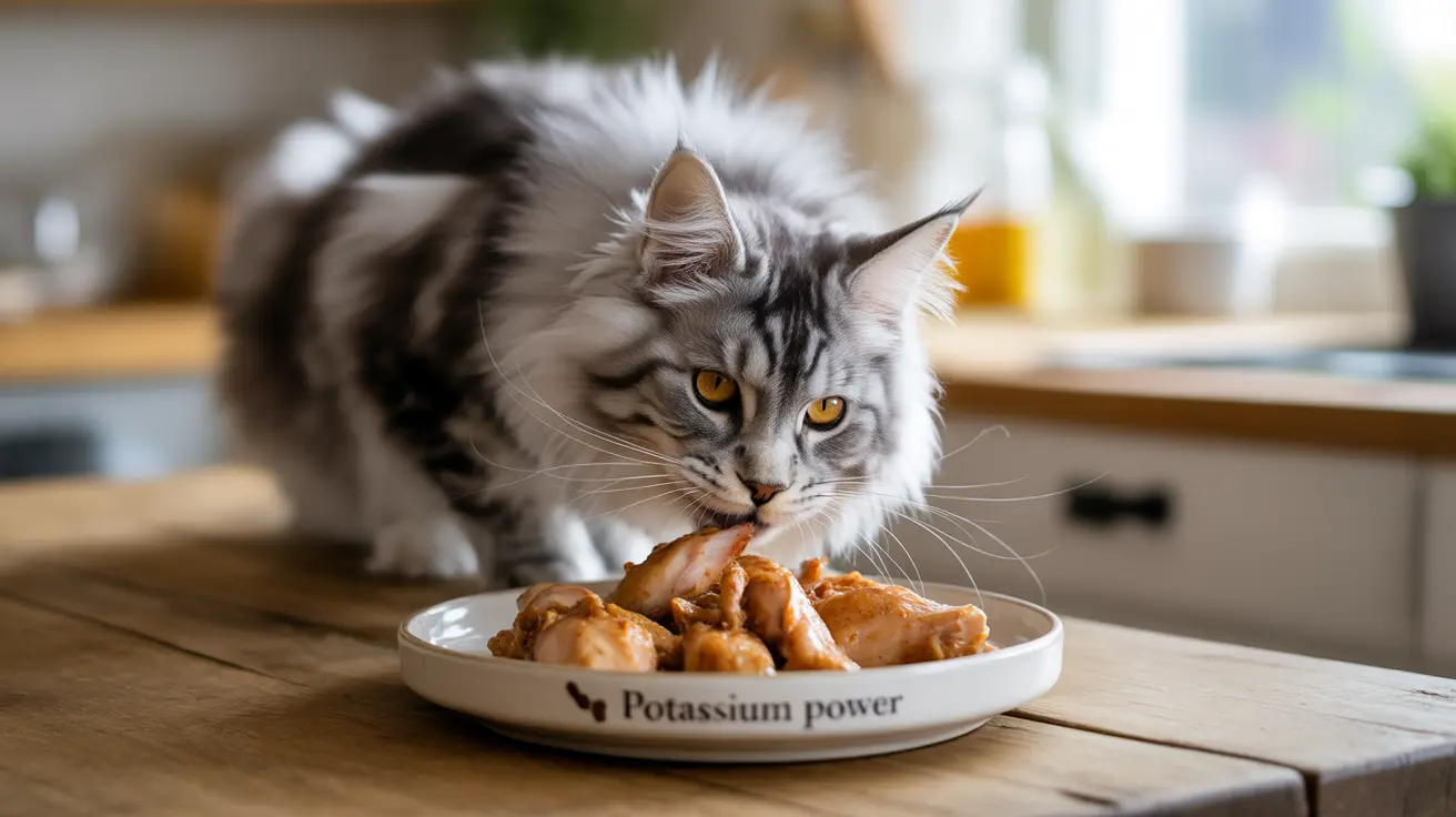 猫のためのカリウム天然源：完全な栄養ガイド