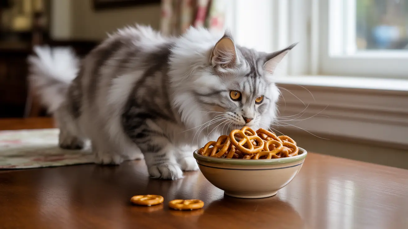 Comprendre pourquoi les bretzels sont dangereux pour les chats