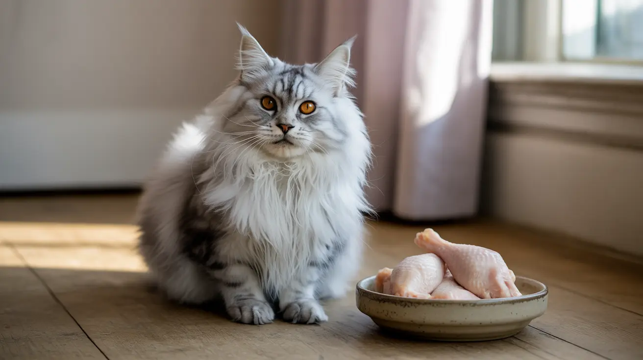 猫は鶏肉を食べても大丈夫？愛猫への鶏肉の与え方完全ガイド