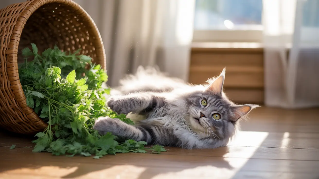 Por que gatos rolam no catnip? Entenda os efeitos e benefícios