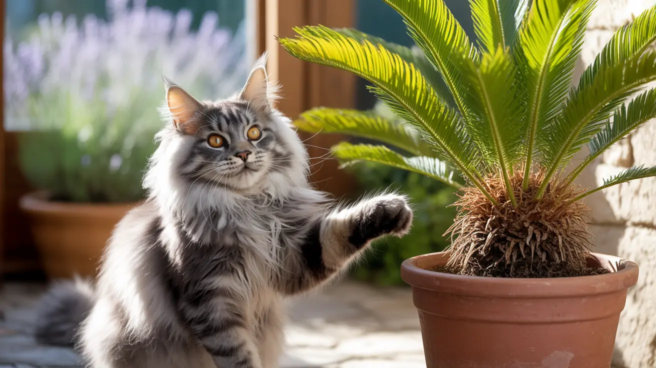 ソテツは猫に有毒？致命的な危険植物の重要ガイド