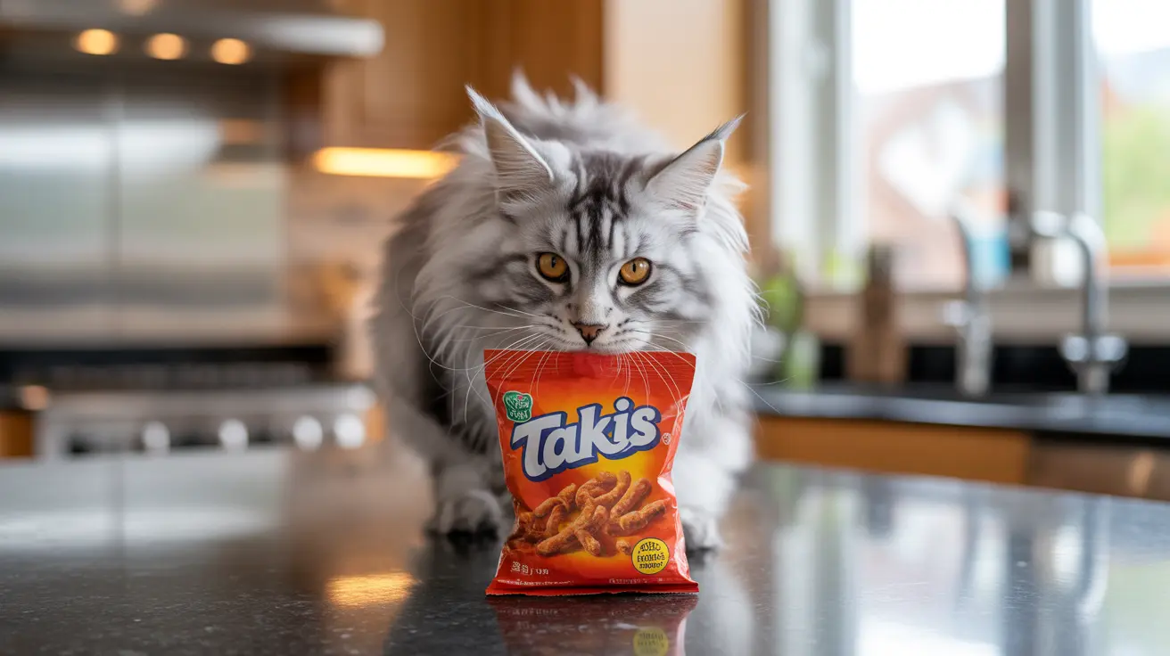 Por qué los gatos no deben comer Takis