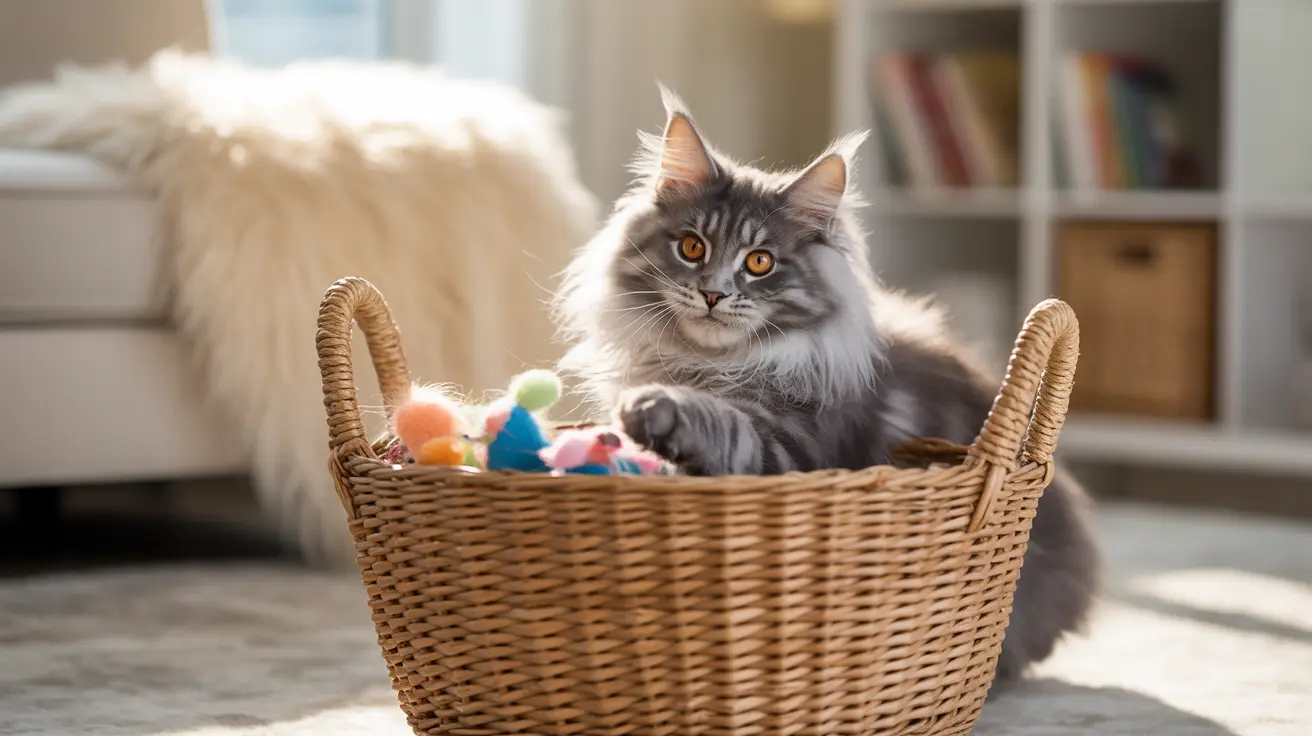 クリエイティブな猫おもちゃ収納アイデア：愛猫の宝物を整理する究極ガイド