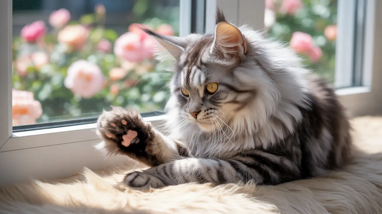 Almohadillas de las patas del gato: composición, estructura y funciones explicadas