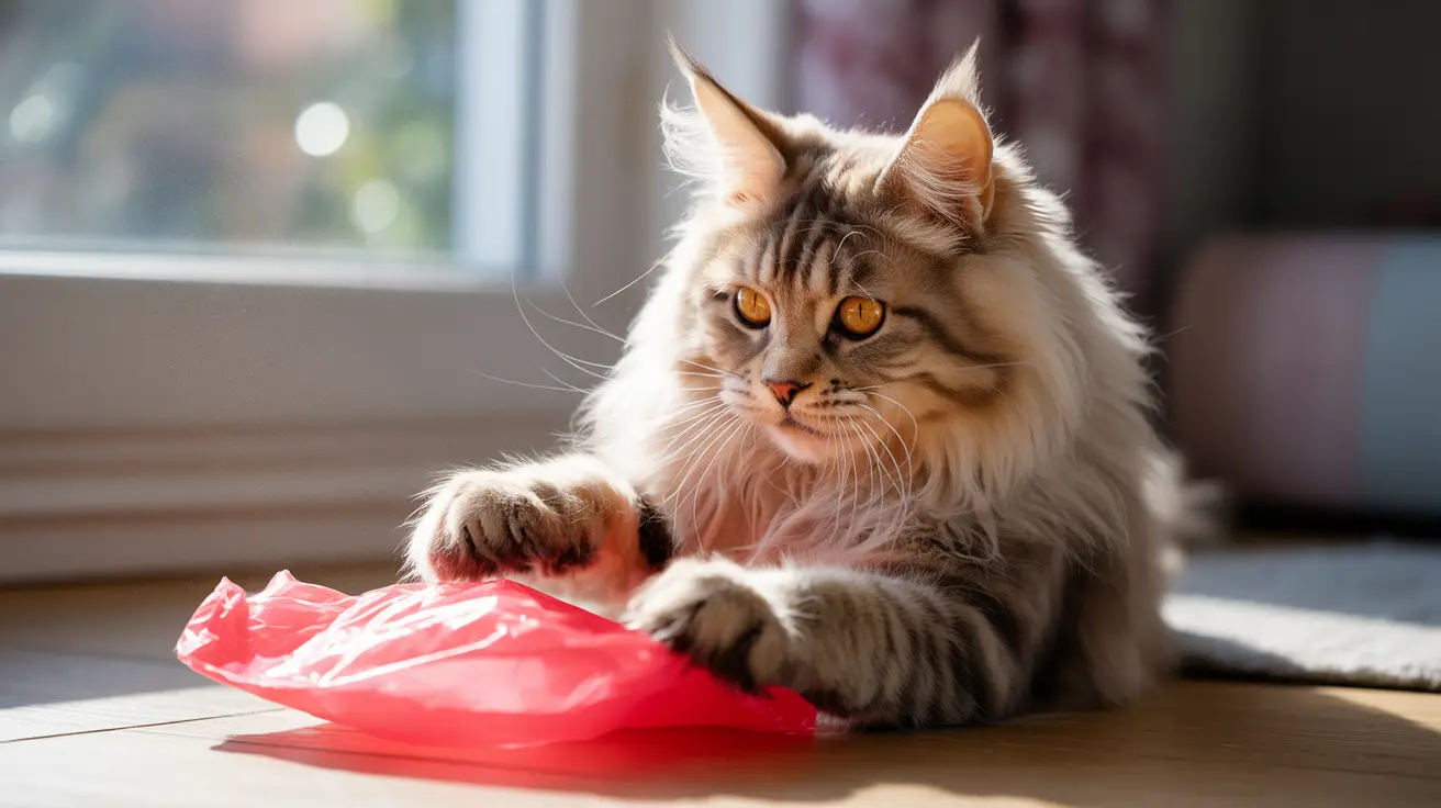 Pourquoi mon chat mange-t-il du plastique ? Causes, dangers et solutions