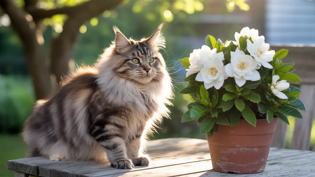 Gardenia toxique pour chat : risques, symptômes et prévention