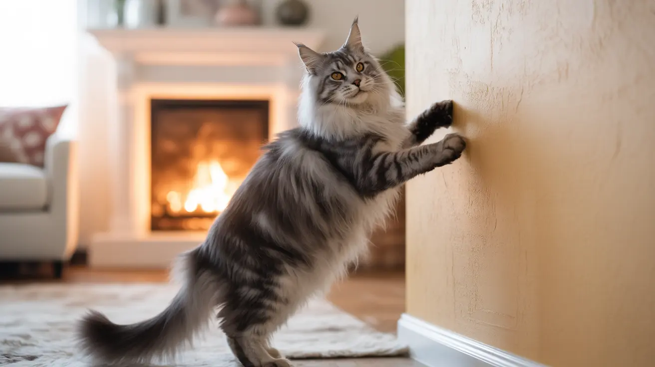 Pourquoi mon chat griffe les murs : causes, solutions et prévention