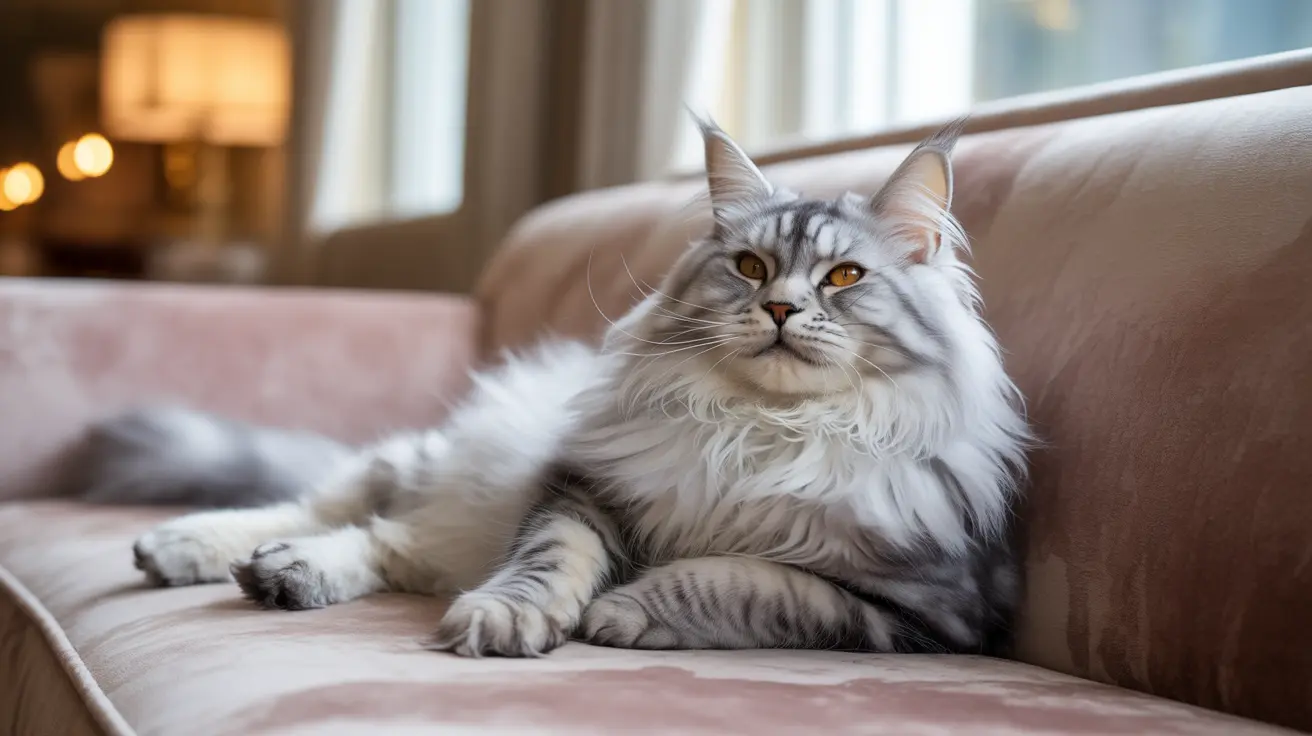 La naturaleza distintiva del ronroneo del Maine Coon