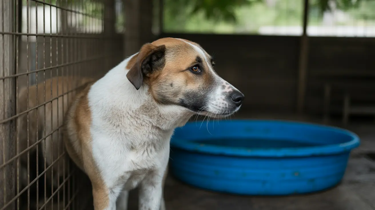 Dogs and cats at a no-kill animal rescue facility awaiting adoption