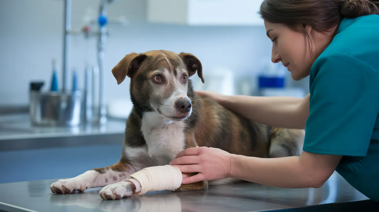 Emergency Veterinary Treatment for Dogs: Community Rallies After Shelter Discovers Wounded Pup