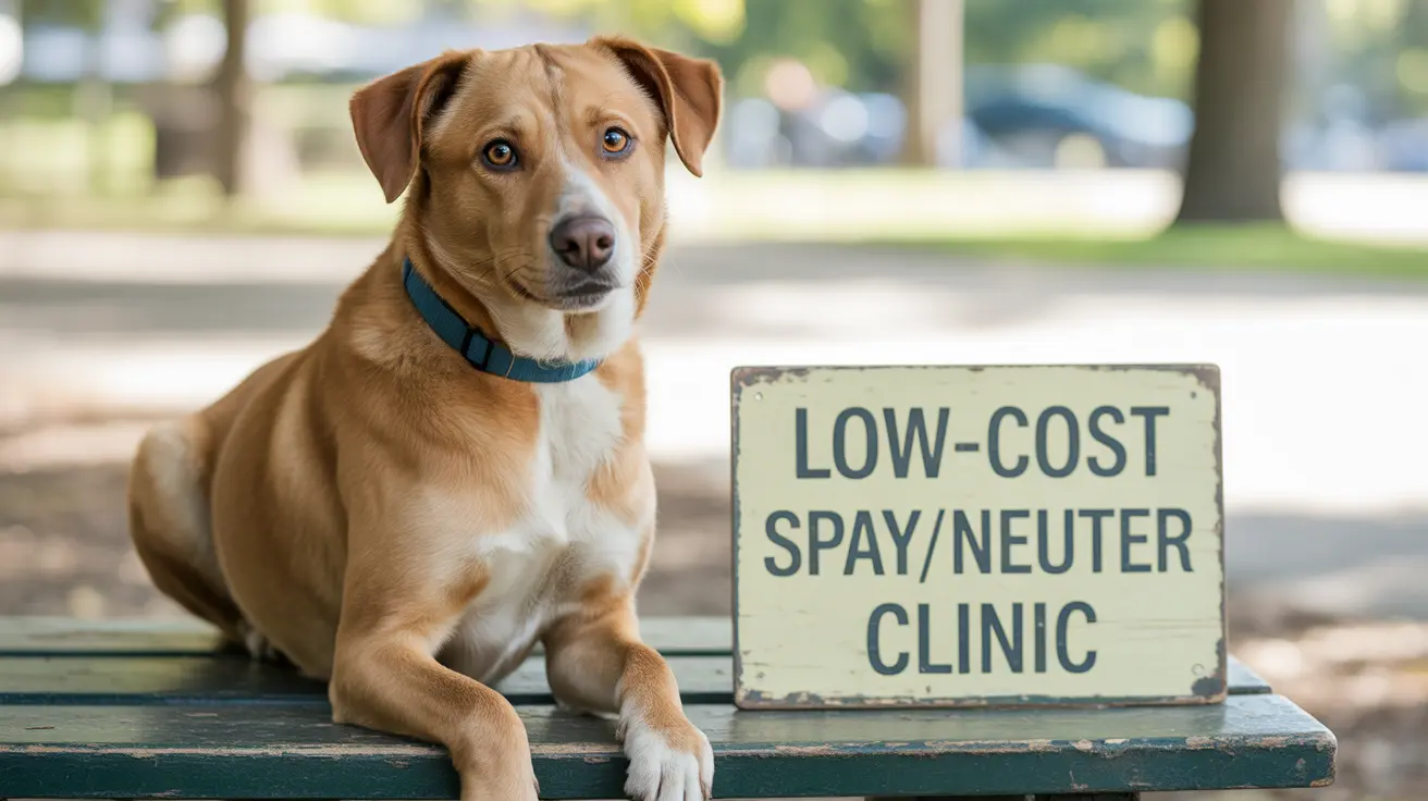Veterinarian performing spay neuter procedure on a pet at a community clinic