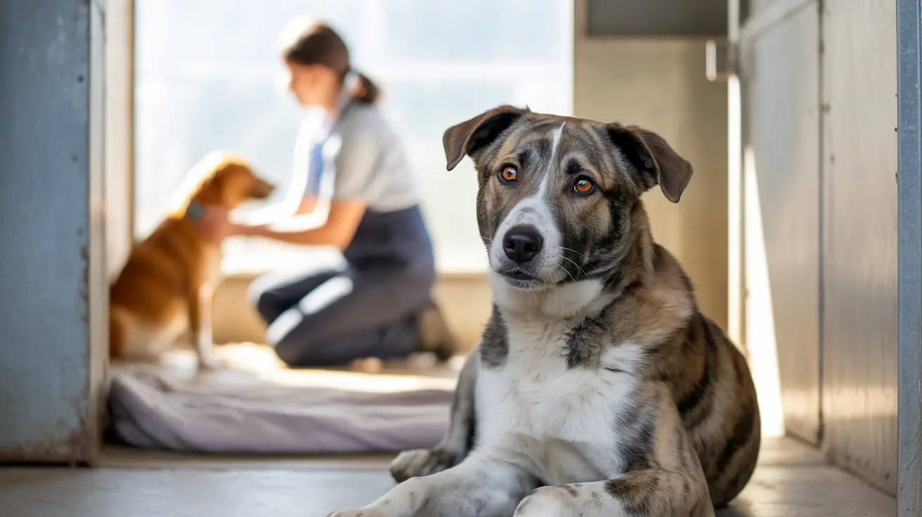 Rescued animals receiving care during Henderson animal rescue operation