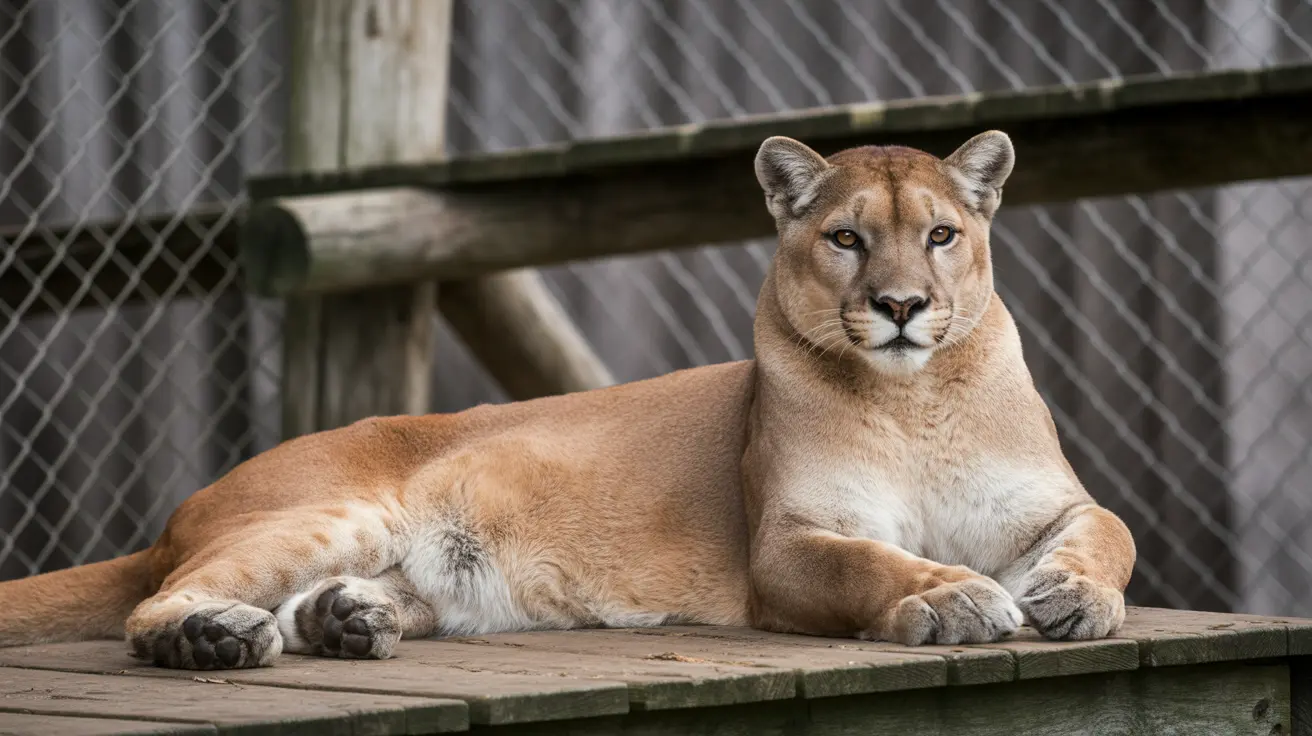 Rescued native wildlife at Wildlife West Nature Park in New Mexico surrounded by natural habitat