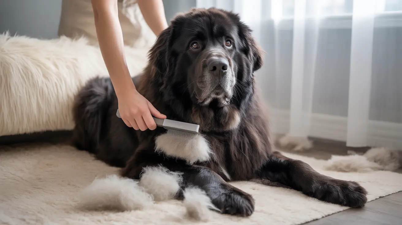 El terranova muda mucho pelo: guía completa para el cuidado del pelaje