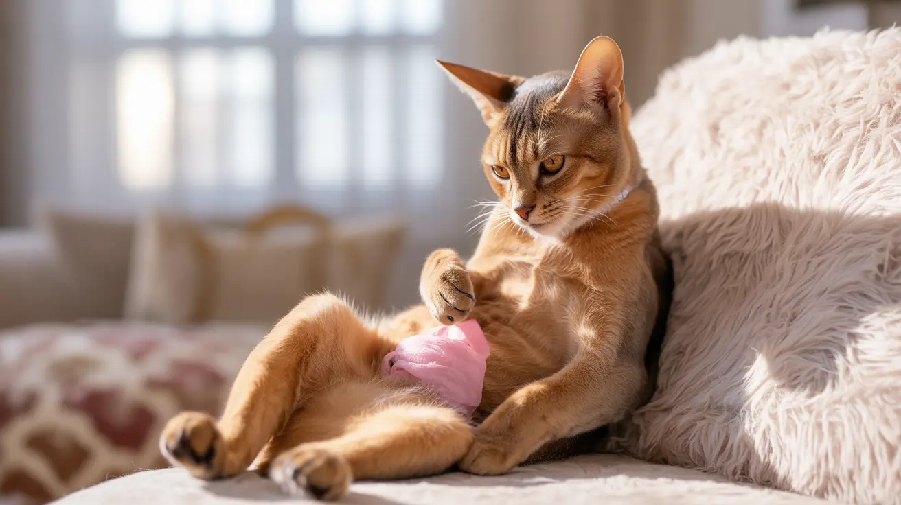 Causas Médicas Comunes de que el Gato Muerda su Pelo