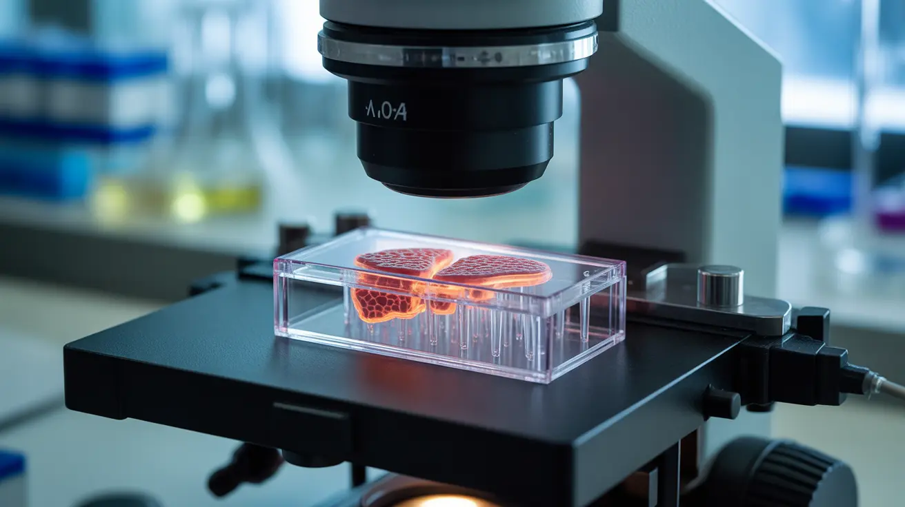 Laboratory researchers working with organ-on-a-chip technology as an alternative to animal testing