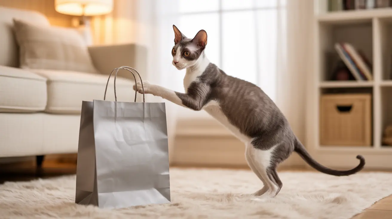 Pourquoi les chats aiment-ils les objets froissés et bruyants ?