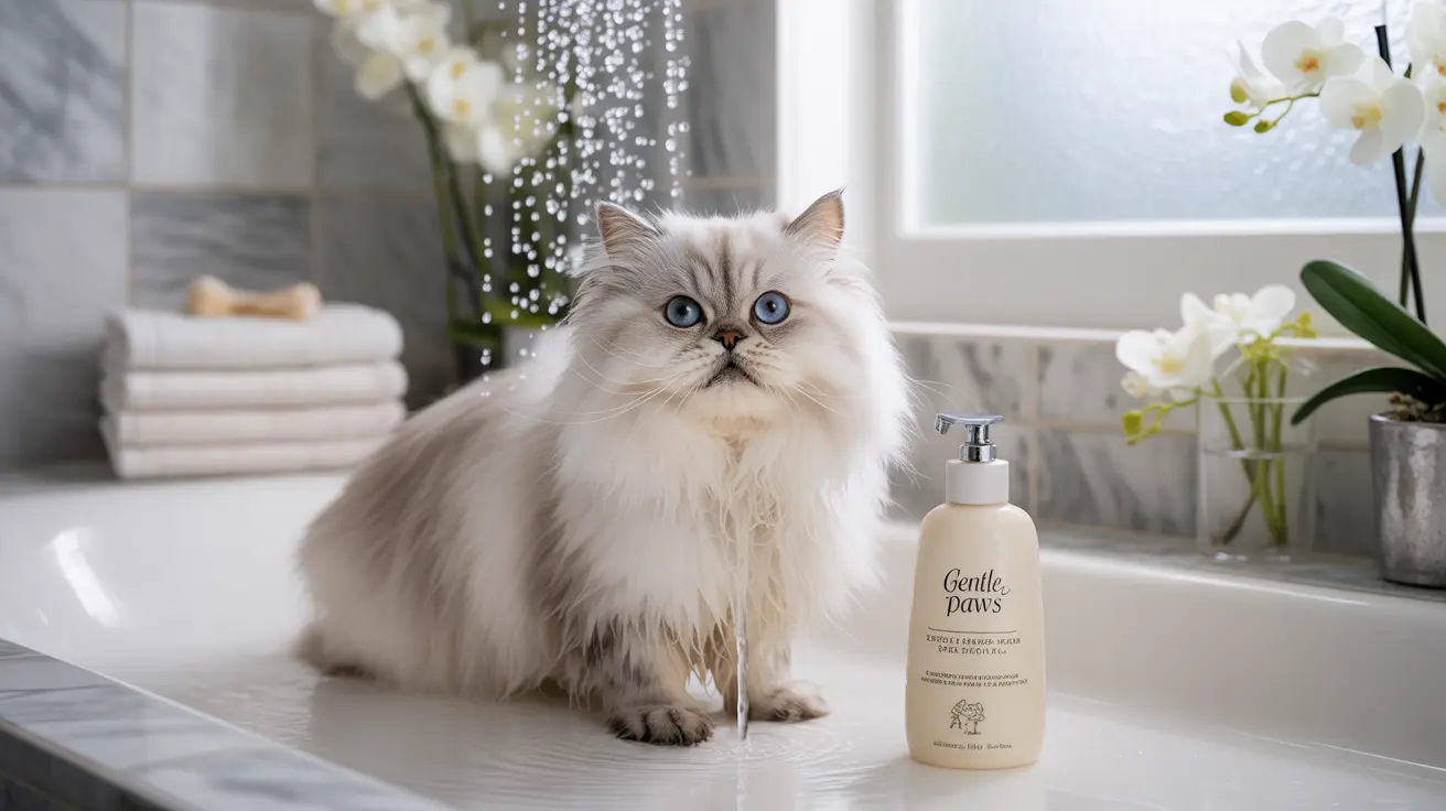 Champú recomendado para gatos persas