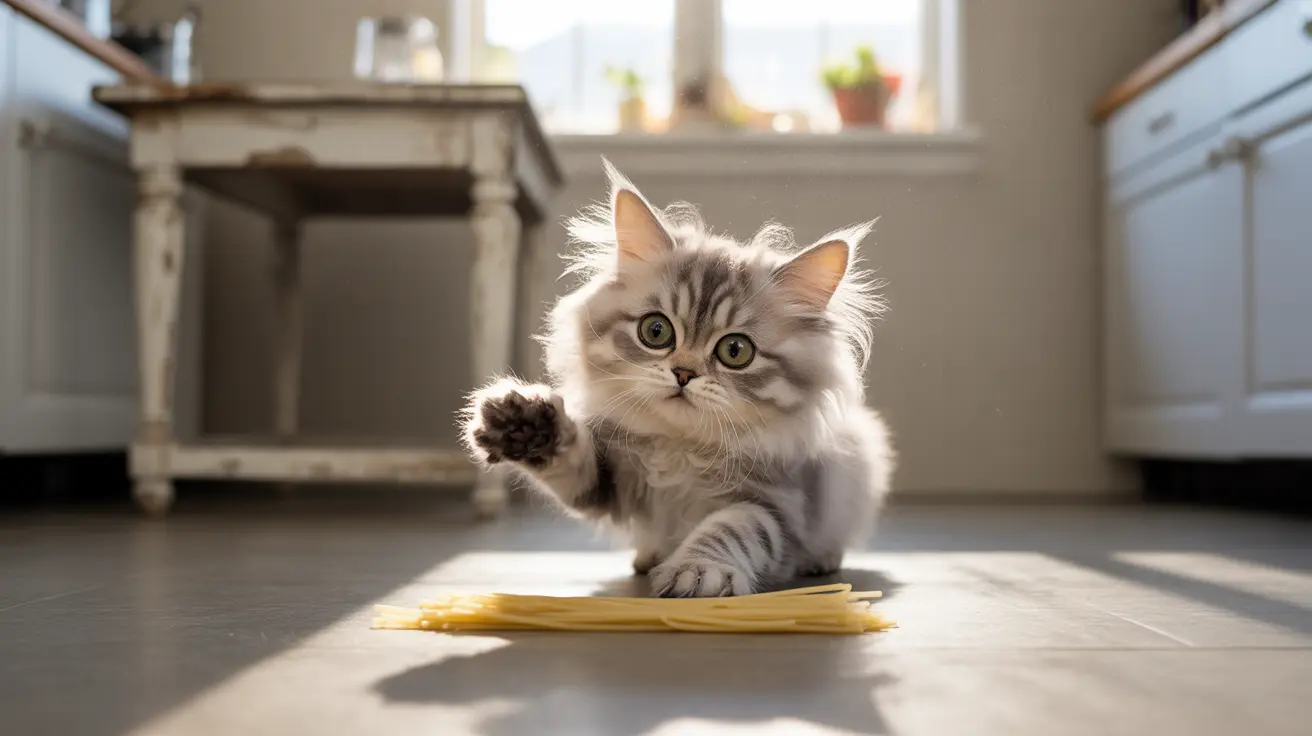 猫にスパゲッティを与えても大丈夫？パスタの安全性と与え方ガイド