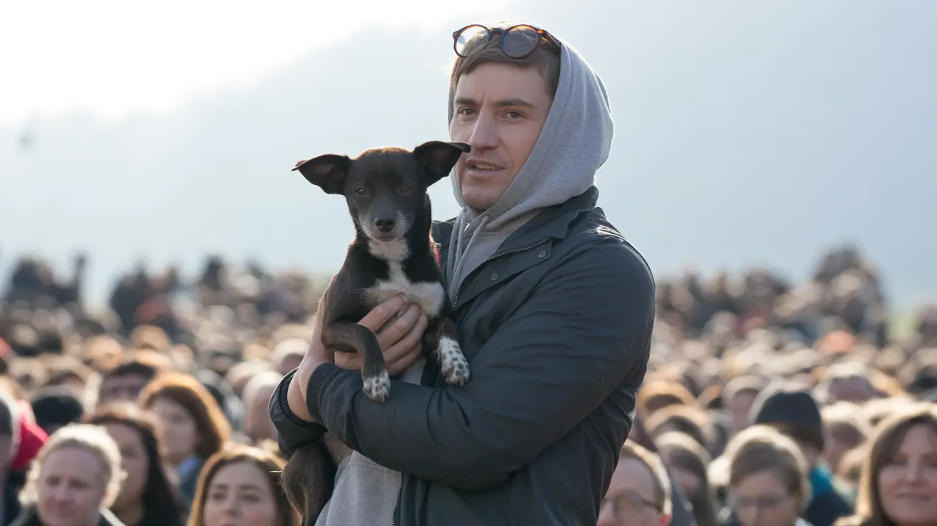 Animal rights activists protesting outside government buildings in Georgia for humane stray animal management