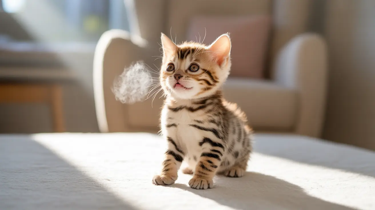 ¿Por qué mi gatito estornuda?