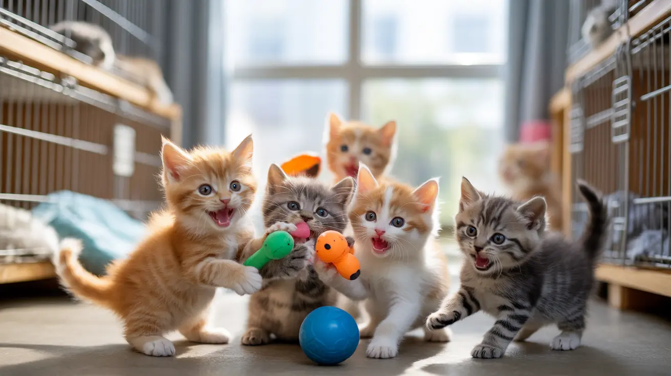 Local Shelter Launches Sports-Themed Kitten Adoption Event