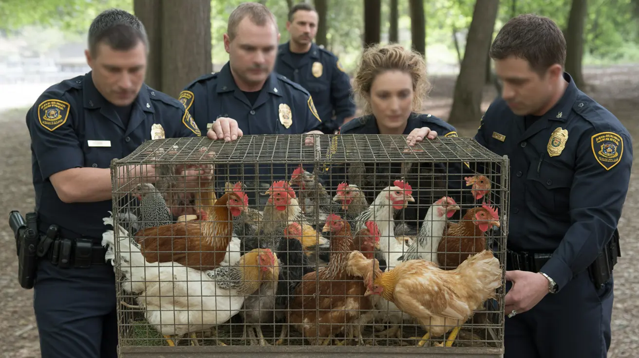 Overcrowded indoor area with numerous animals in poor living conditions