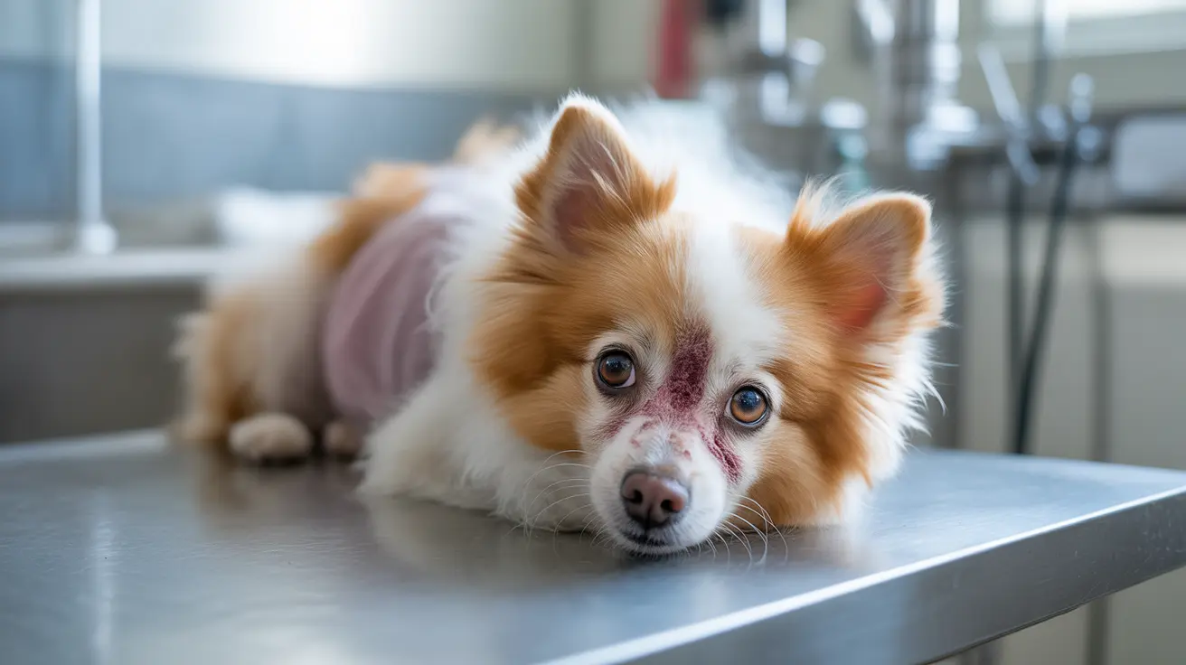 Aspecto de la sarna en perros: guía visual y síntomas