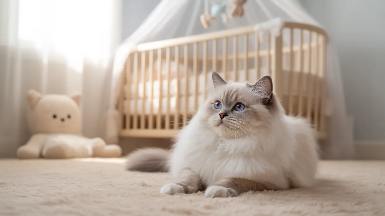 赤ちゃんを安全に守る：猫と新生児の危険性を正しく知ろう