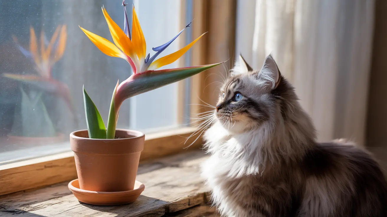 Comprendiendo las Plantas Ave del Paraíso y la Seguridad para Gatos