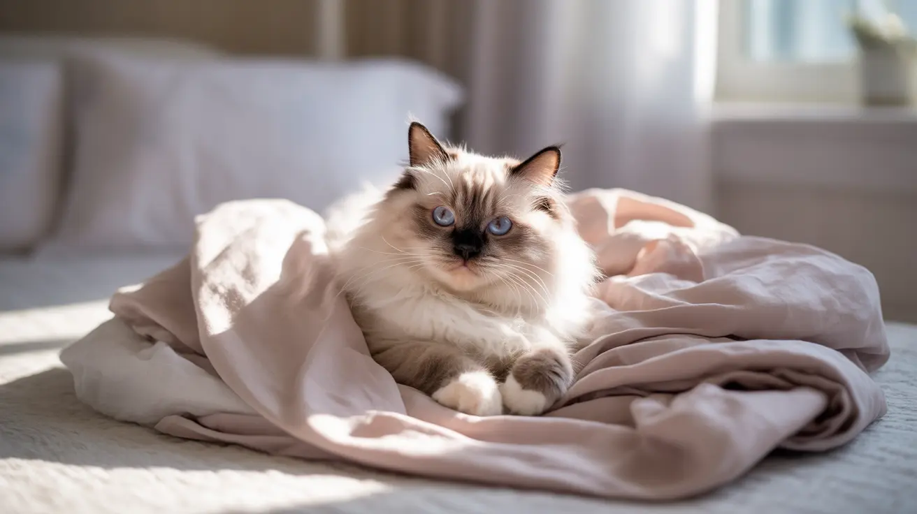 Comportamiento felino con la ropa: ¿por qué los gatos se acuestan en la ropa limpia?