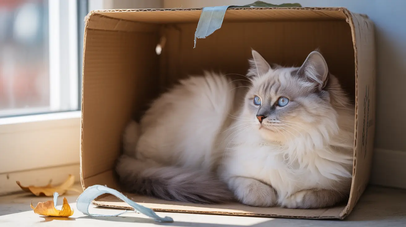 猫はなぜ箱が好きなのか？愛猫の箱好きの理由を徹底解説