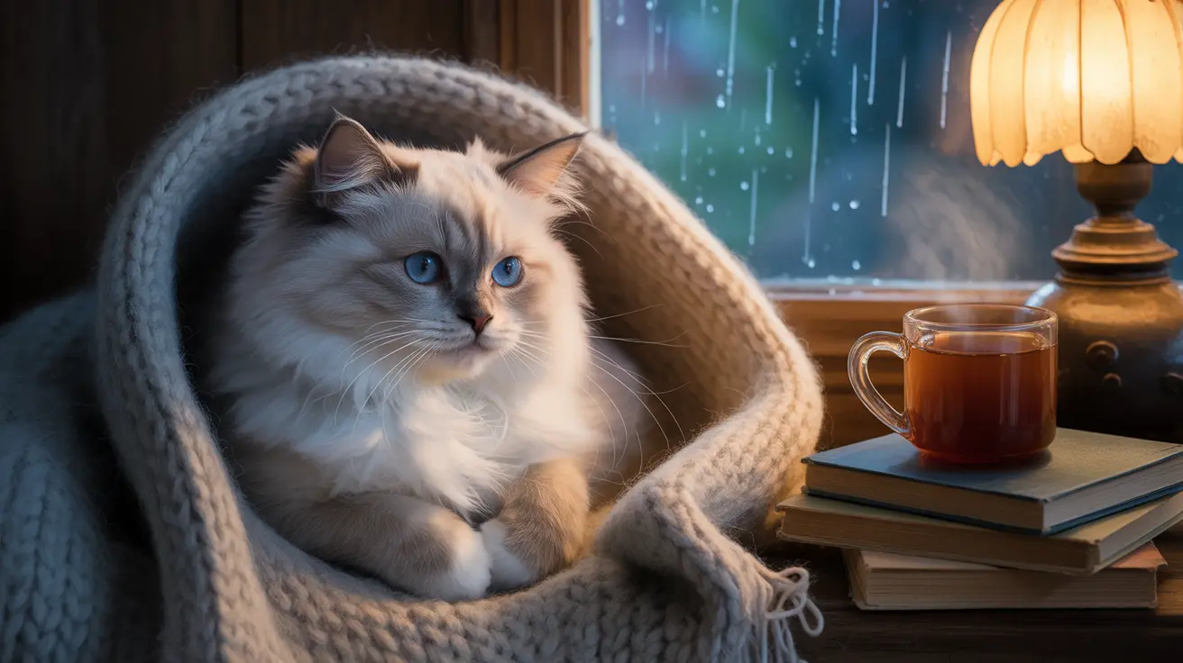 猫は雷を怖がる？猫の雷ストレスと不安の理解