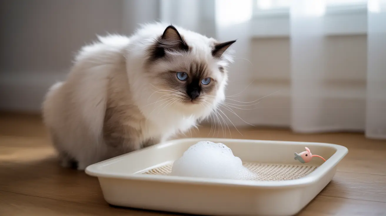 猫のおしっこが泡立つ原因とは？